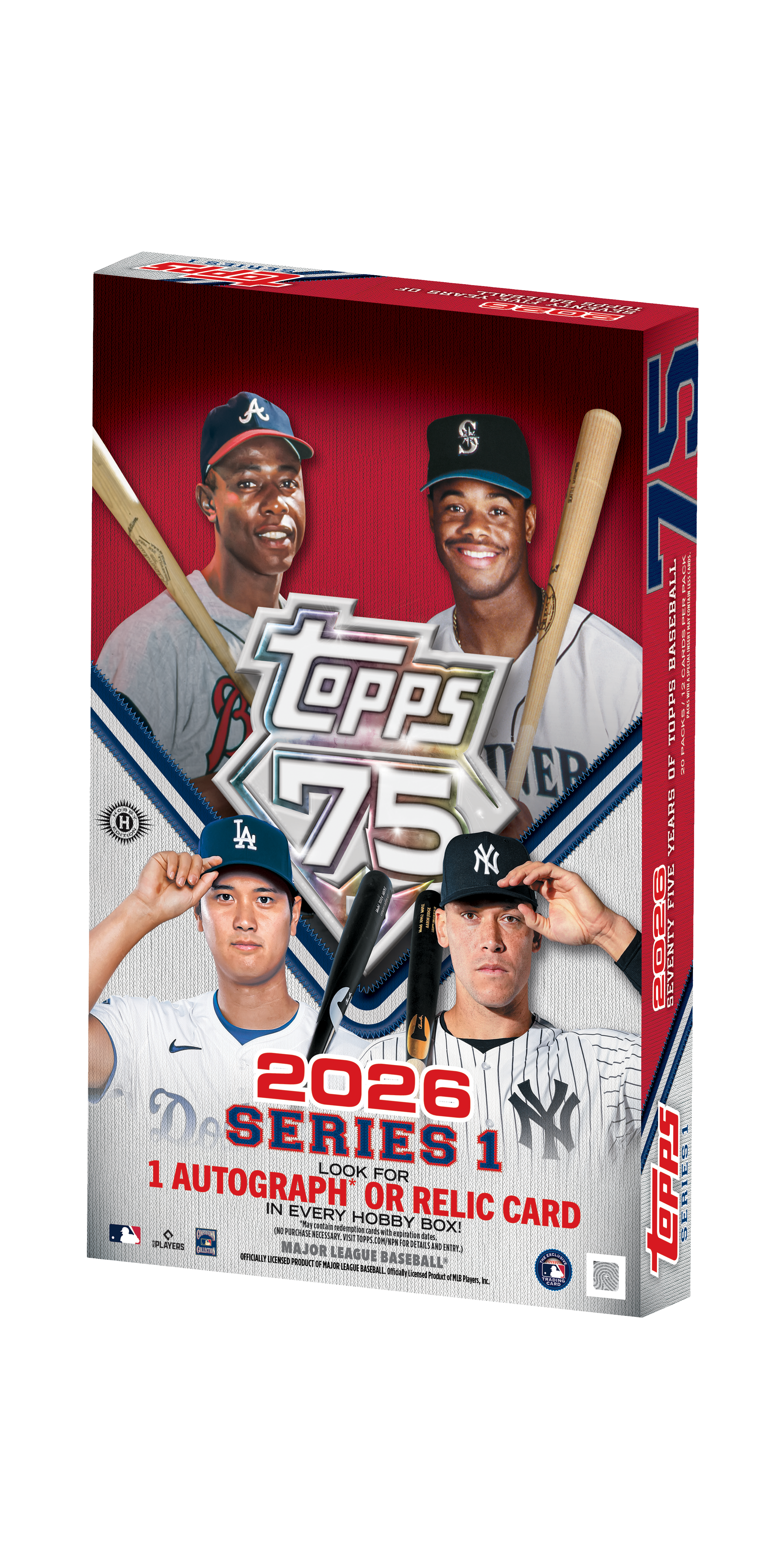 4 Pack Lot of 2026 Topps Series 1 Baseball Hobby (Four Packs) - MLB Hobby Box