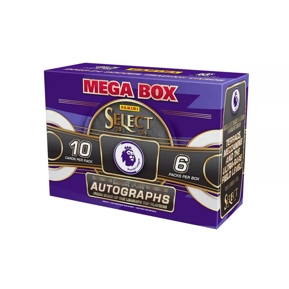 (RED or WHITE ICE) 2023/24 Panini Select Premier League Soccer MEGA BOX - Soccer