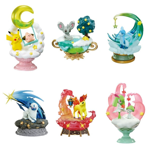 Rement Pokemon Starrium Series Dreamy Moonlit Night Blind Box - Plush
