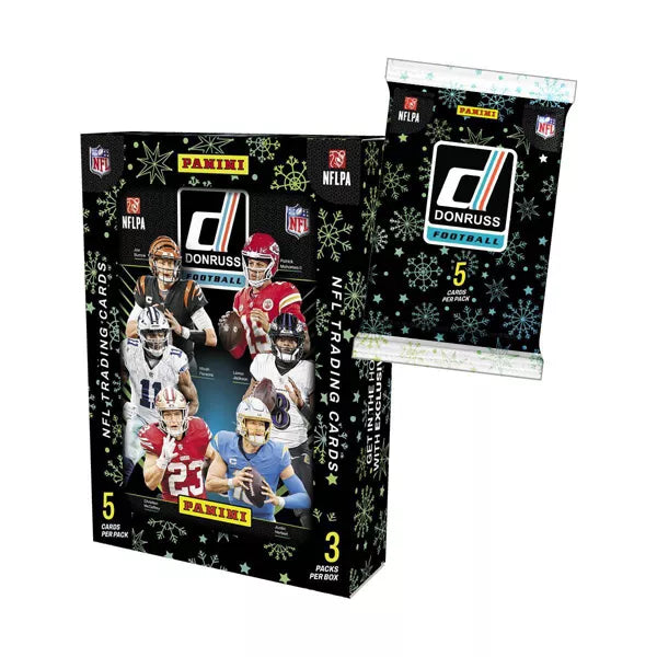 Retail 2024 Panini NFL Donruss Winter Holiday Tin (Box) - NFL Retail Box