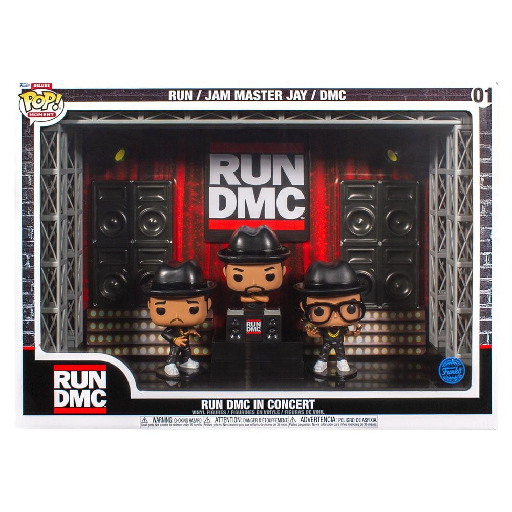 Run DMC In Concert Moment Deluxe Funko POP! Vinyl 3 Pack - Funko Pop