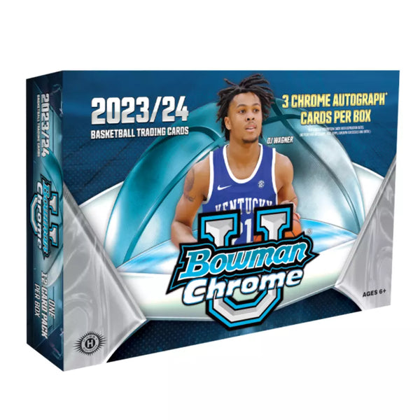 2023/24 Bowman University Chrome Basketball Delight Box (3 Autos)