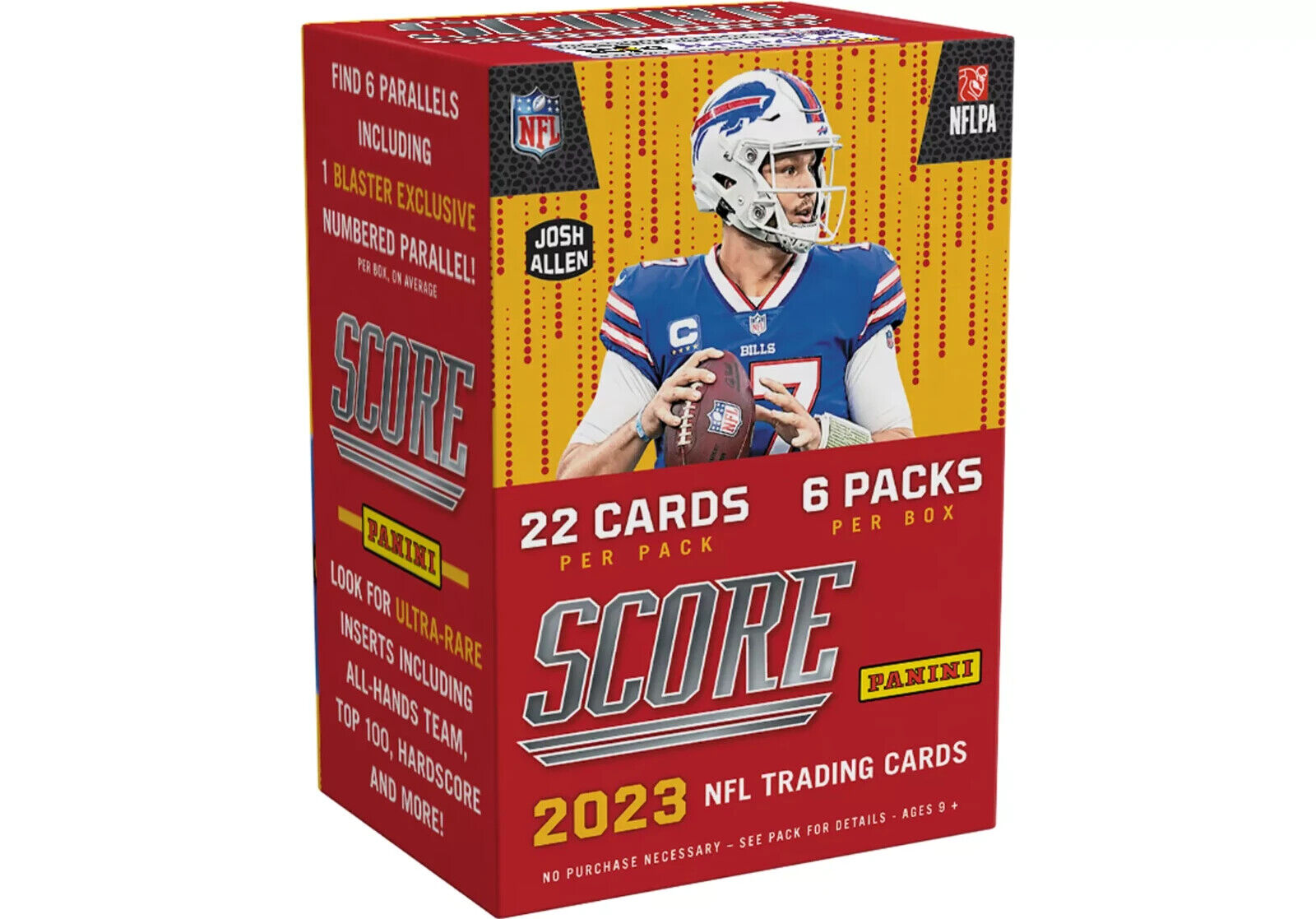 2023 Panini Score Football 6-Pack Retail Blaster Box (132 Cards)