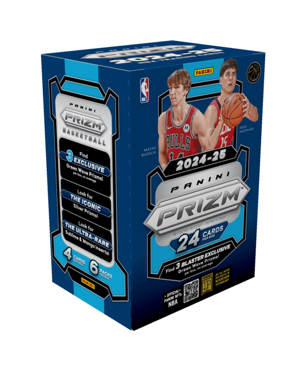 2024/25 Panini Prizm Basketball Hobby Blaster Box (Green Wave)