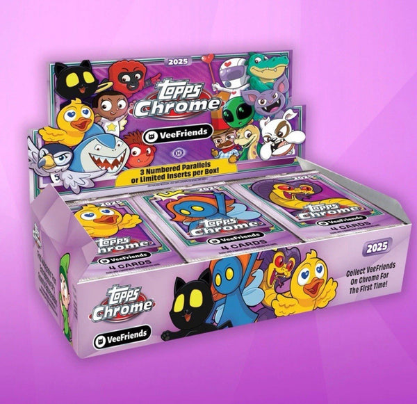 2025 Topps VeeFriends Chrome Hobby Box (May 7th)
