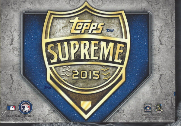 2015 Topps Supreme Baseball Hobby Box