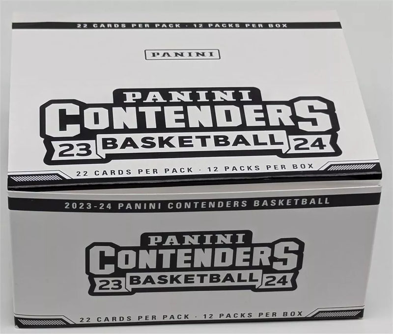 TWO Cello Packs or 2023/24 Panini Contenders NBA Basketball Value Fat Cello Pack