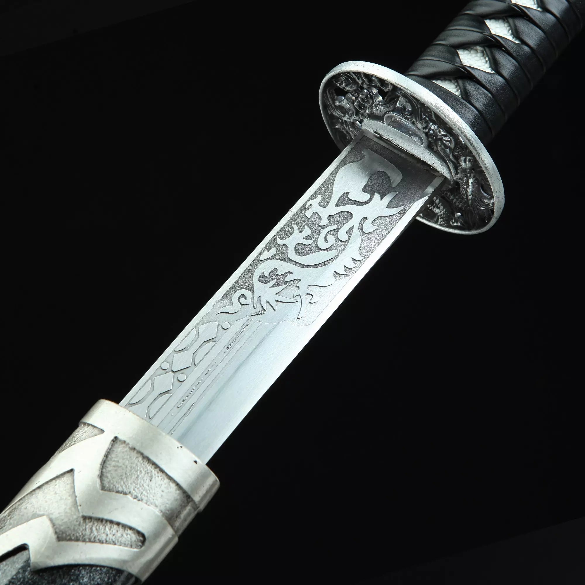 Sakabato Sword Rurouni Kenshin Katana Sword Full Tang (Reverse Blade)