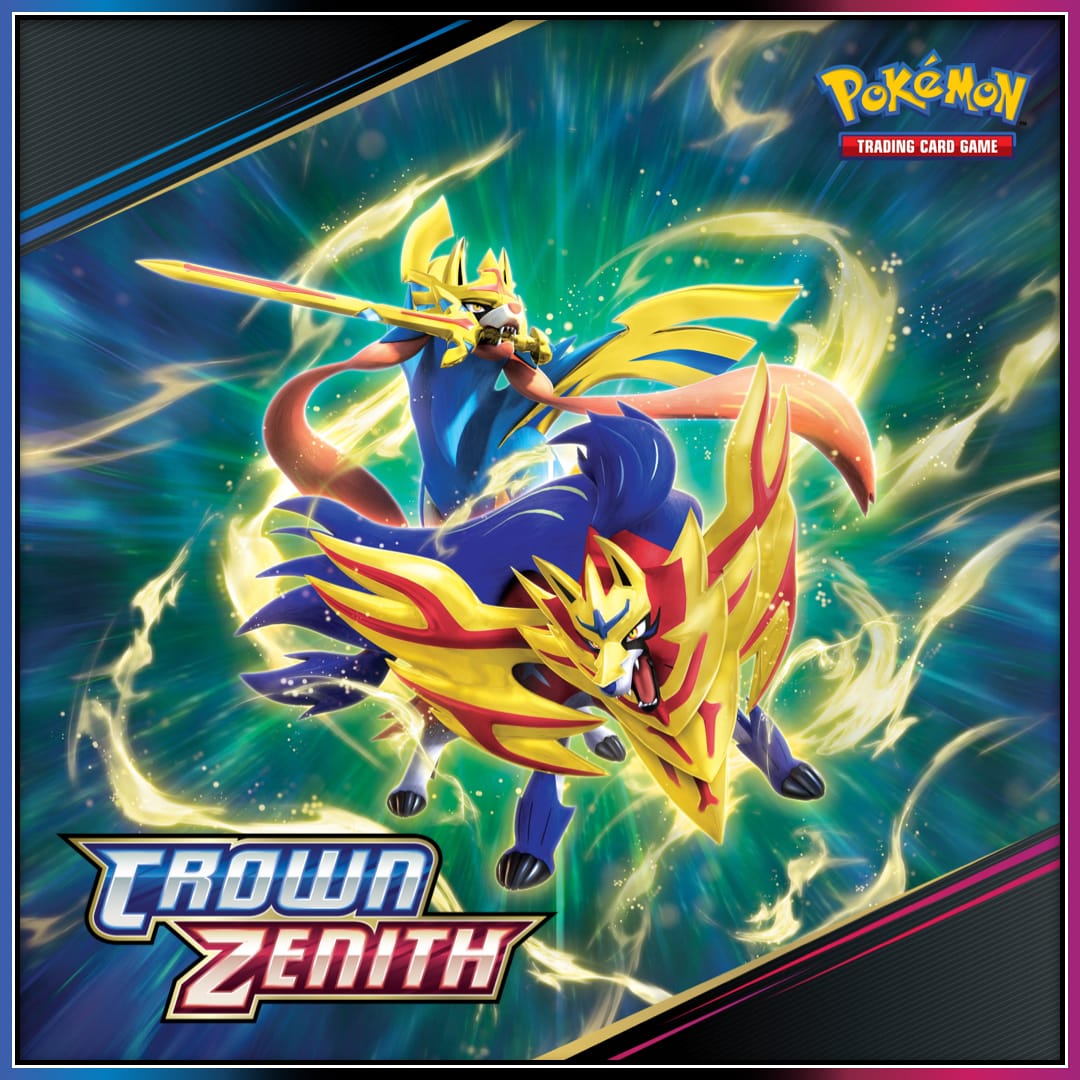 Pokemon Packs - Crown Zenith Booster Pack / Lot (2, 6 or 12) Rip N Ship