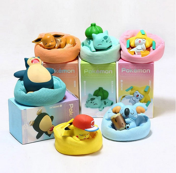 Snorlax Sleeping Pokémon Figure (Collect All 6) - Pokemon