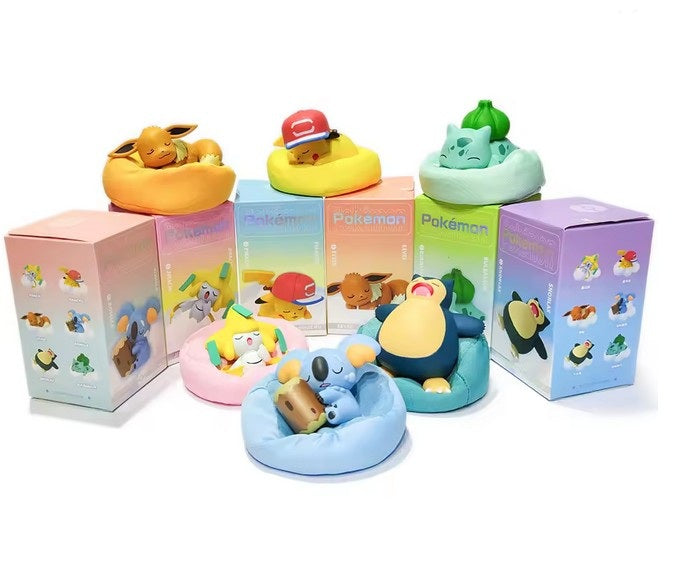 Snorlax Sleeping Pokémon Figure (Collect All 6) - Pokemon