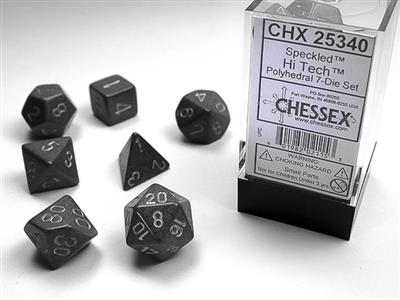 Speckled: Polyhedral Hi-Tech 7-Die Set CHX25340 - Dice Sets & Games