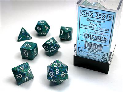 Speckled: Polyhedral Sea 7-Die Set CHX25316 - Dice Sets & Games