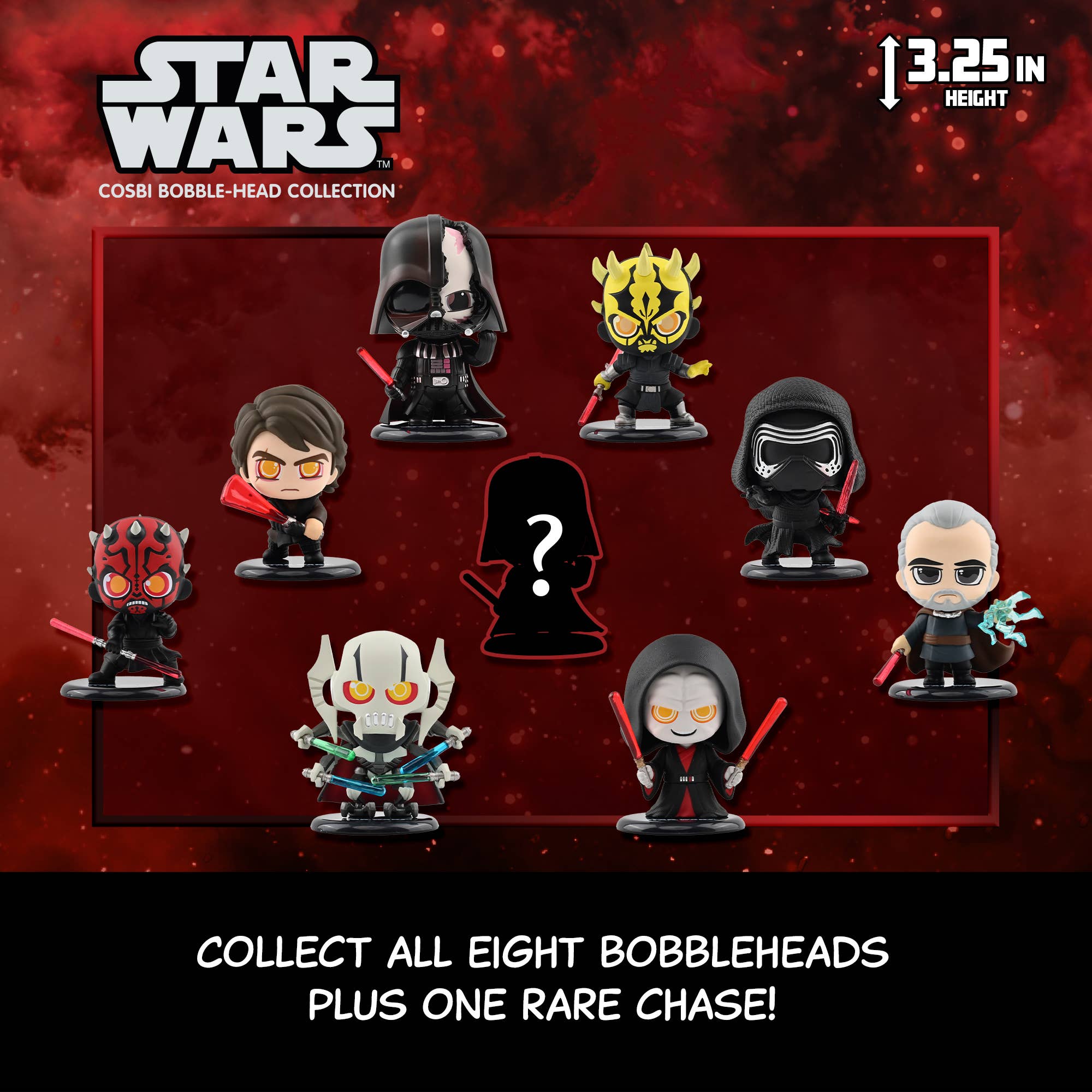 Star Wars Dark Side Bobblehead - Blind Box - Pokemon
