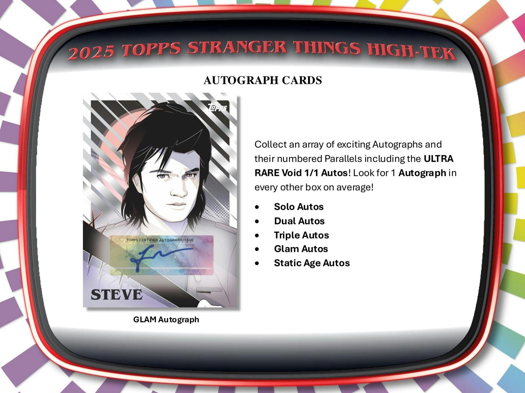 2024 Topps Star Stranger Things High Tek Hobby Box