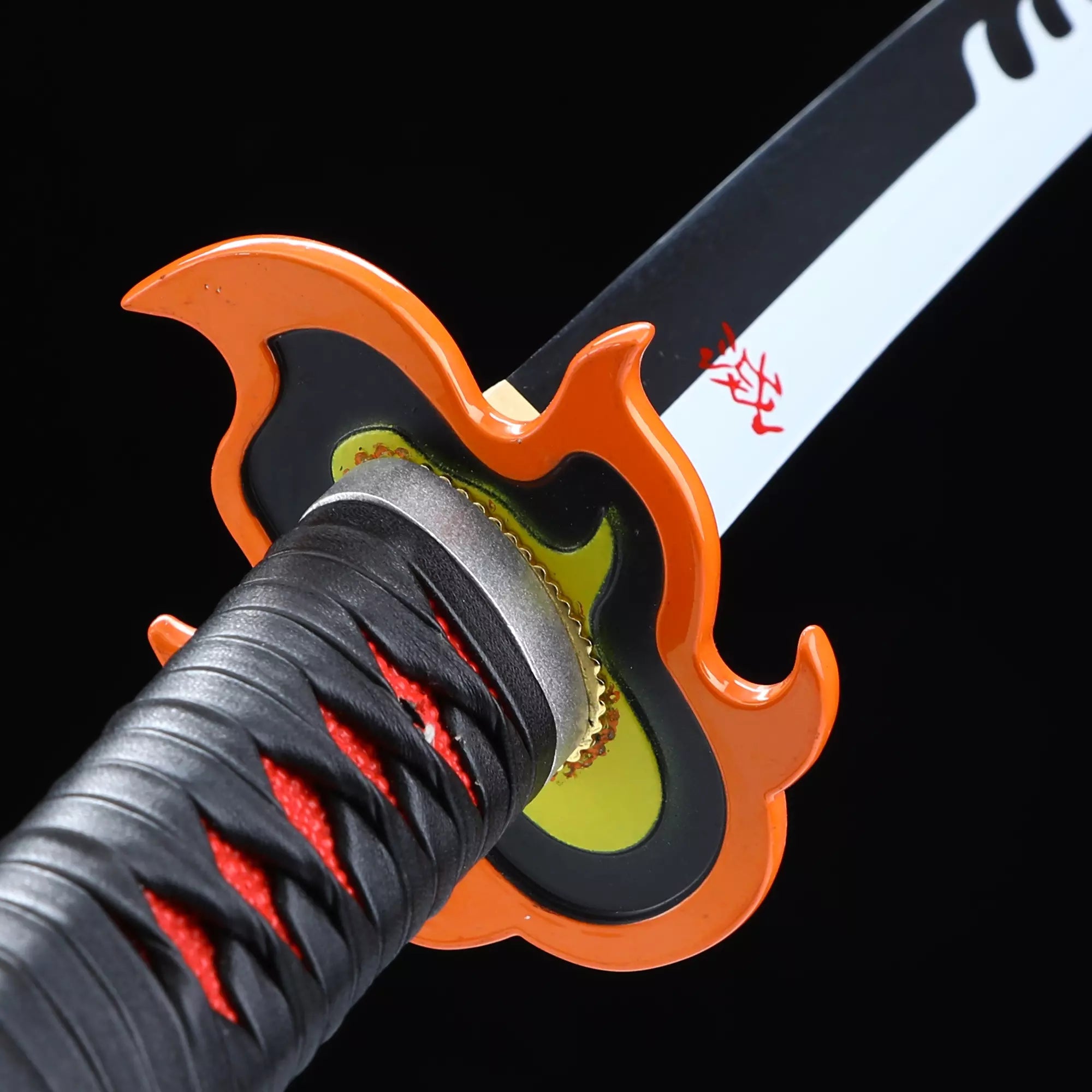 Tanjiro Kagura Sword Demon Slayer Sword Kimetsu No Yaiba Sword - Nichirin Sword