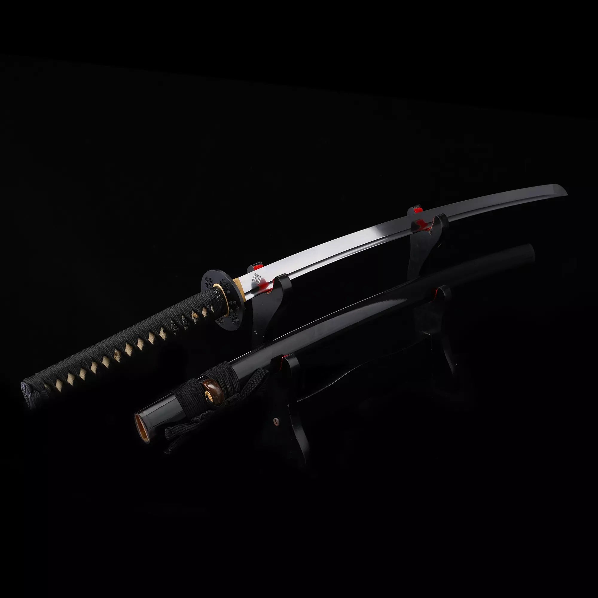 Tk Classic Series (影の戦士) High-standard Black Katana Samurai Swords
