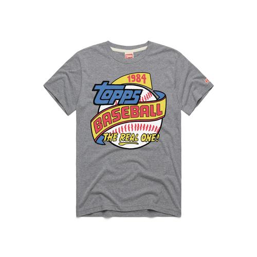 Topps Baseball 1984 T-Shirt (In-Store Only) Gray - T-Shirt