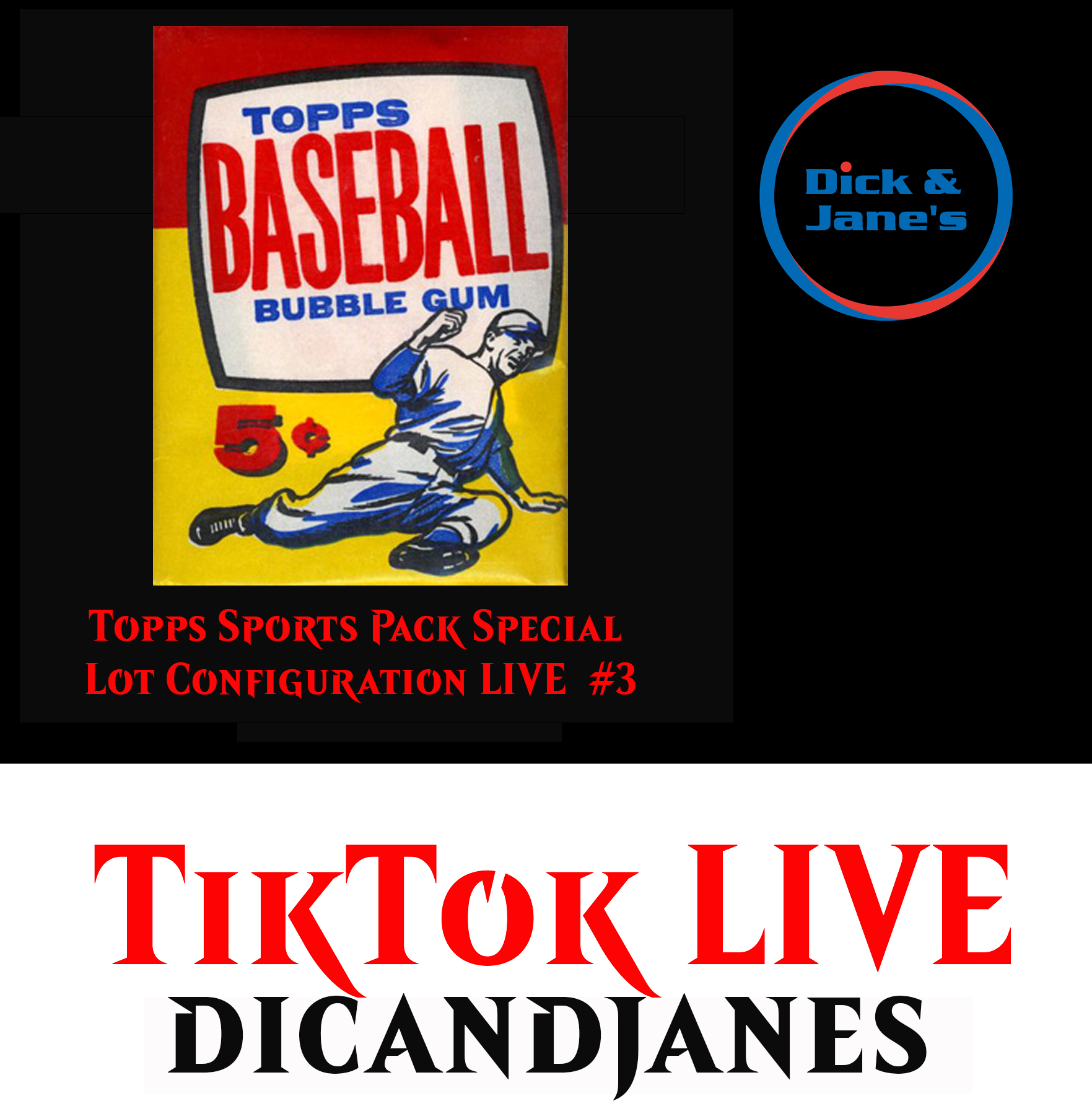 Topps Sports Pack Special Lot Configuration LIVE #3 - Sports Collectibles