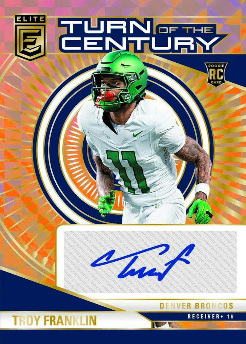 2024 Panini Donruss Elite Football Hobby Box (2 Autos / 1 Mem / 3 Numbered RCs)