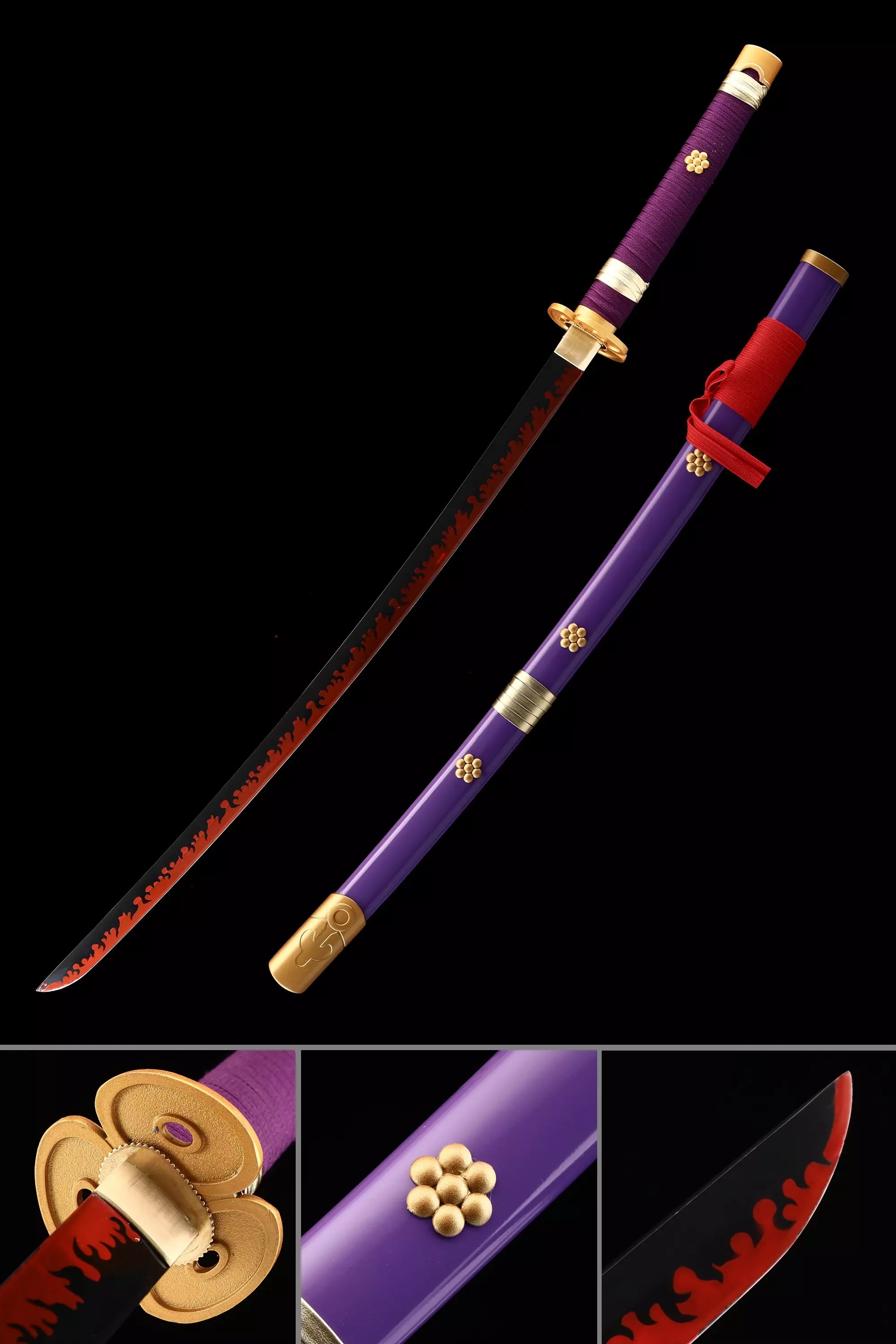 Yama Enma Sword Roronoa Zoro Katana Trafalgar D Water Law Anime Sword - Sword