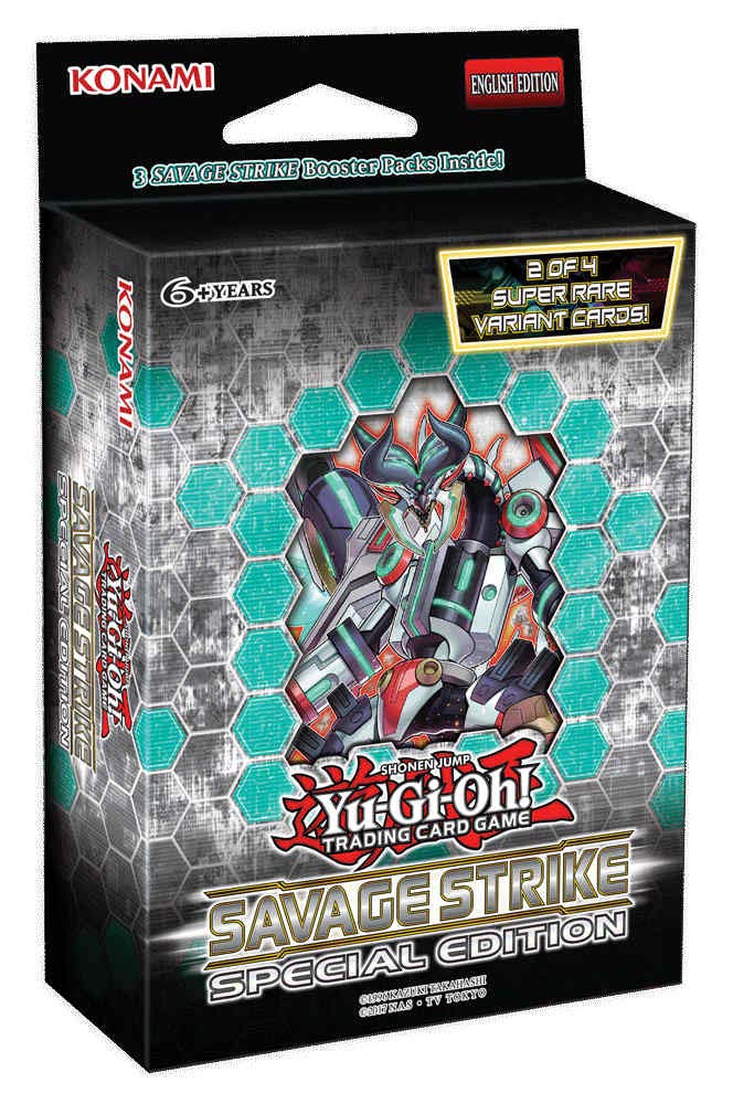 YuGiOh! Savage Strike: Special Edition Box - Savage Strike - YuGiOh! Special Edition