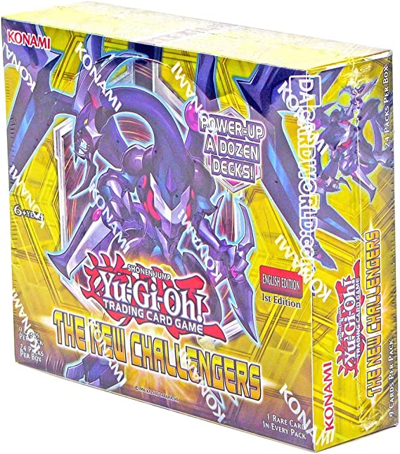YuGiOh! Trading Card Game The New Challengers Booster Box (1st edition) - YuGiOh Booster Box
