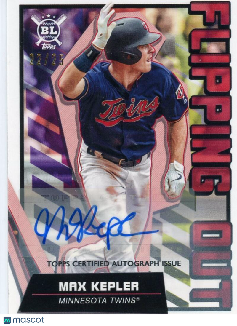 2020 Topps Big League Flipping Out Autographs