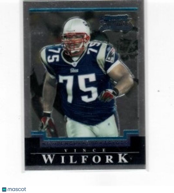 2004 Bowman Chrome #133 Vince Wilfork Patriots NM-MT (RC - Rookie Card)