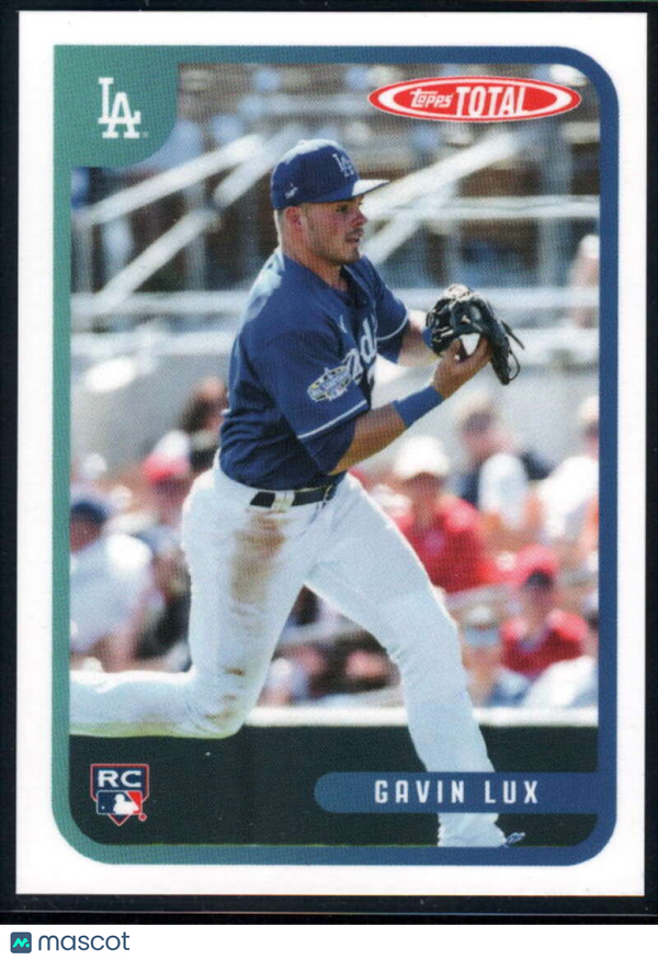2020 Topps Total #101 Gavin Lux Dodgers NM-MT