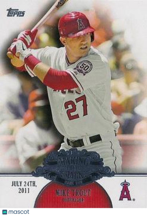 2013 Topps Making Their Mark #MM-2 Mike Trout Angels NM-MT