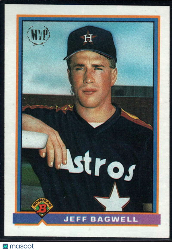 1991 Bowman #183 Jeff Bagwell Astros NM-MT (RC - Rookie Card)