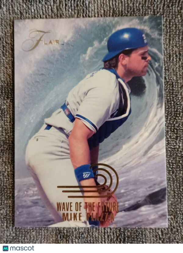 1993 Flair Wave of the Future #12 Mike Piazza Dodgers NM-MT