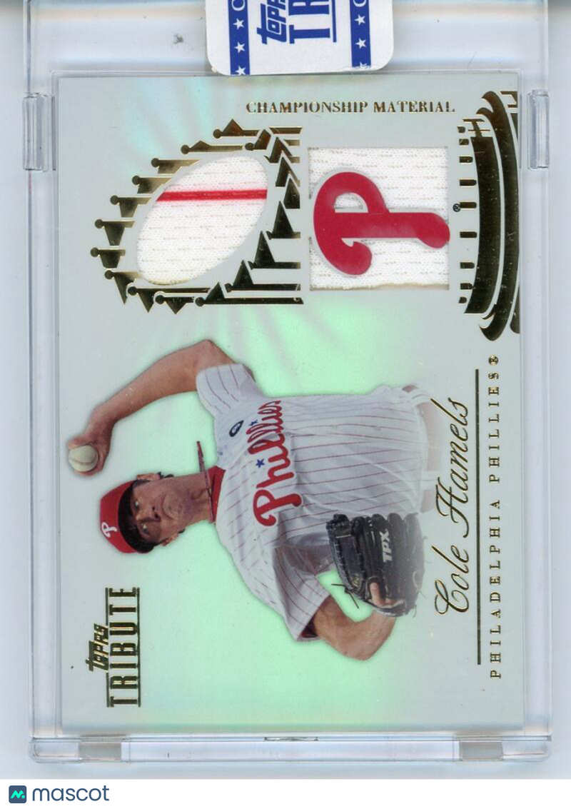 2012 Topps Tribute Championship Material Dual Relics
