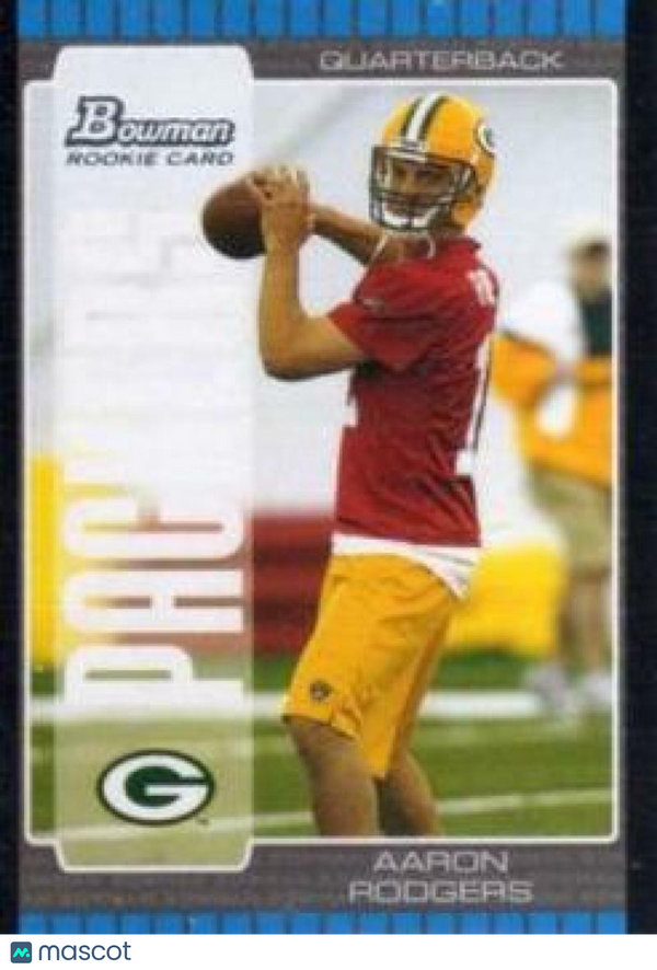 2005 Bowman #112 Aaron Rodgers RC - Green Bay Packers NM-MT (RC - Rookie  649284