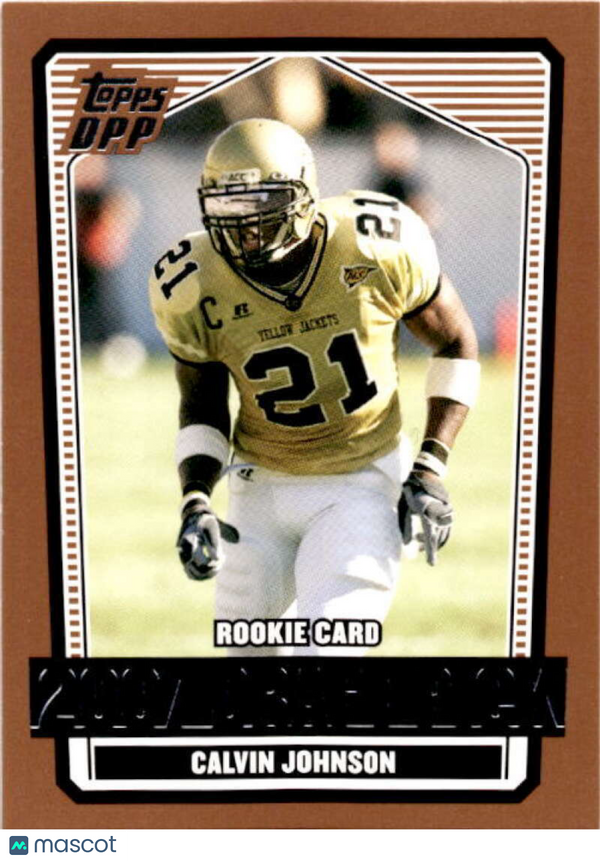 2007 Topps Draft Picks and Prospects #132 Calvin Johnson NM-MT (RC - Rookie Card