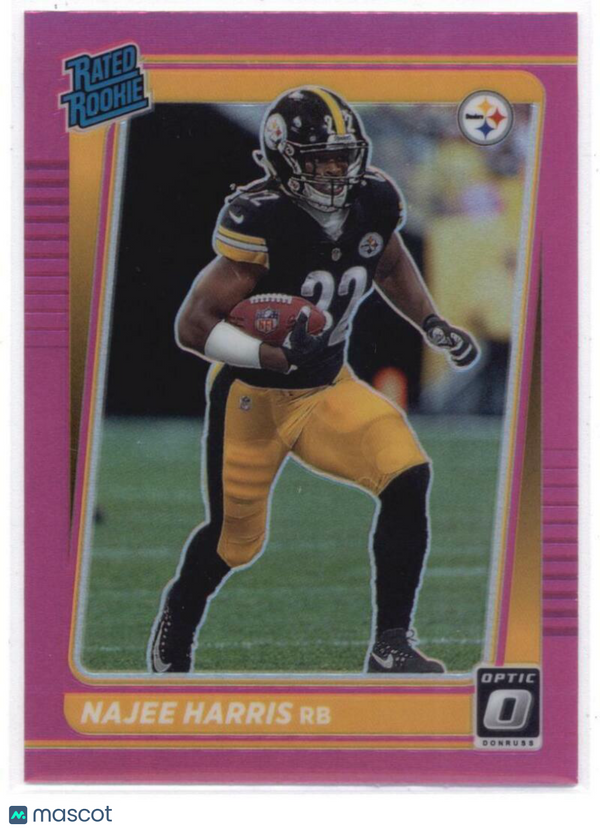 2021 Donruss Optic Rated Rookie Preview Pink #259 Najee Harris Steele ID: 840806
