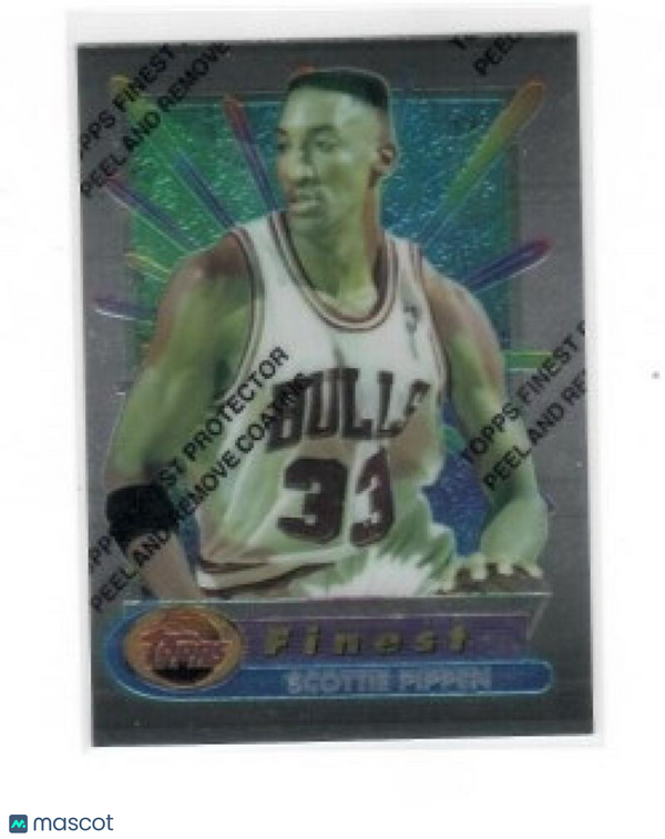 1994-95 Topps Finest #75 Scottie Pippen Bulls NM-MT