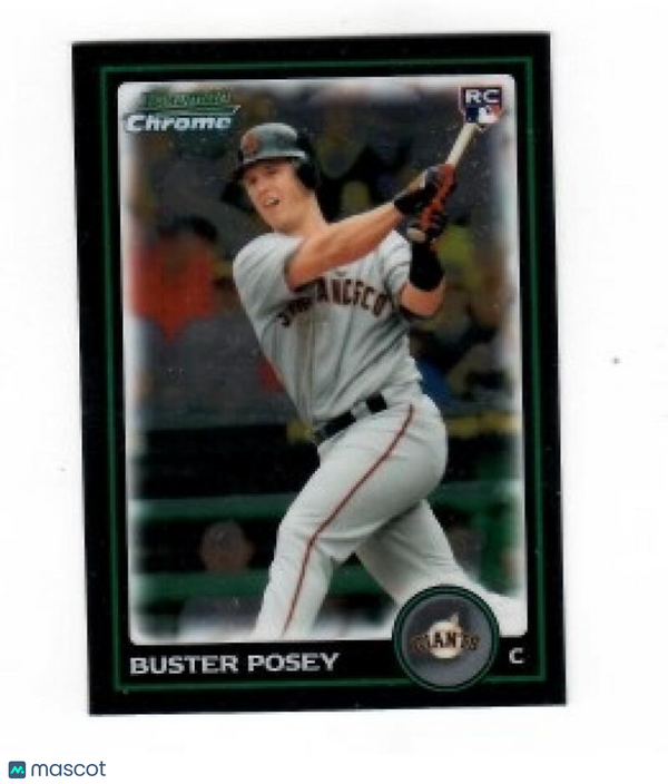 2010 Bowman Draft Chrome #BDP61 Buster Posey Giants NM-MT (RC - Rookie Card)