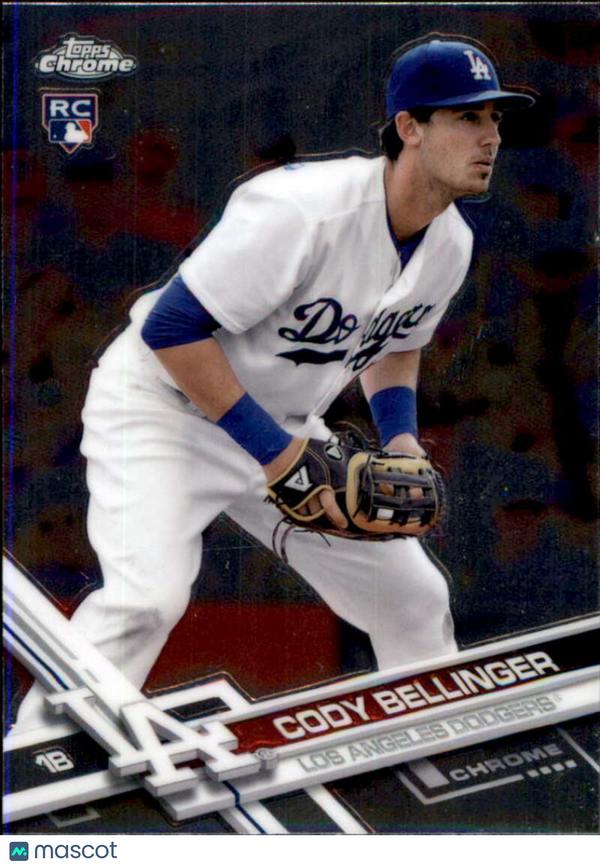 2017 Topps Chrome #79 Cody Bellinger Dodgers NM-MT (RC - Rookie Card)