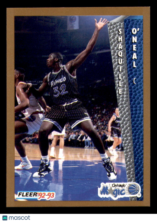 1992-93 Fleer #401 Shaquille O'Neal Magic NM-MT (RC - Rookie Card)