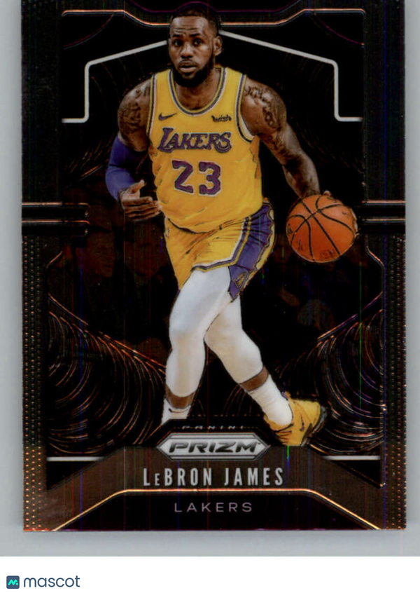 2019-20 Panini Prizm #129 LeBron James - Los Angeles Lakers NM-MT NBA