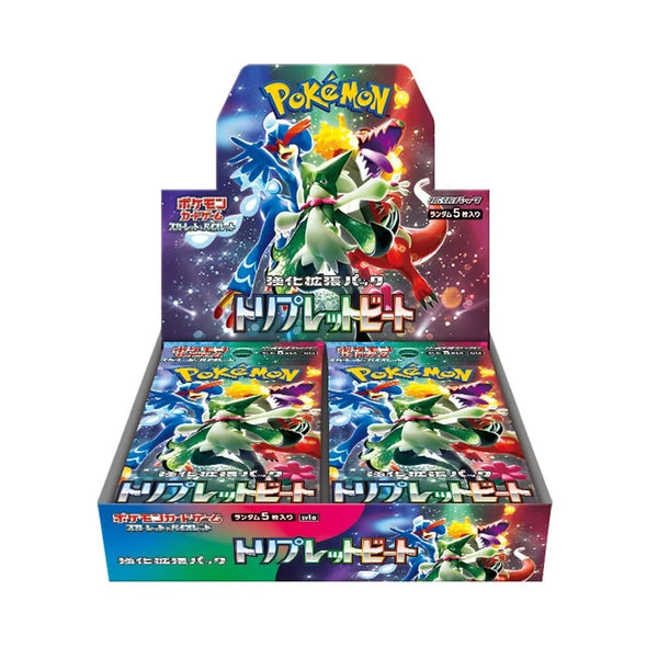 Pokémon TCG Scarlet & Violet Triple Beat Booster Box (Japanese) 30 Packs