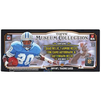 2014 Topps Museum Collection Football Hobby Box