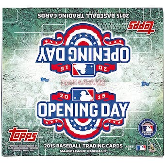 2015 Topps Opening Day Baseball Box