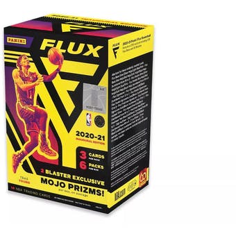 2020/21 Panini Flux Basketball 6-Pack Blaster Box (Mojo Prizms)
