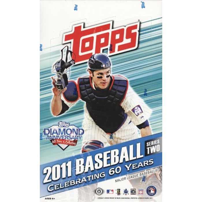 2011 Topps Series 2 Baseball Hobby Box (Possible Freeman RC)