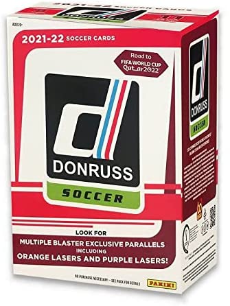 2021 22 Panini Donruss Soccer Blaster Box (Orange and Purple Lasers!)