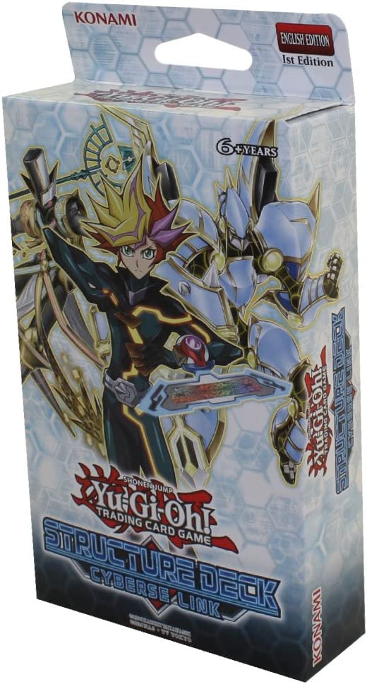 YuGiOh Trading Card Game Cyberse Link Structure Deck (1st Edition)