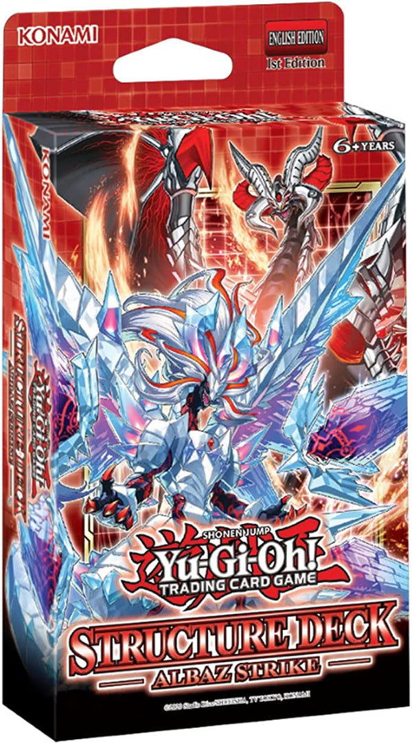 YuGiOh Trading Card Game Albaz Strike Structure Deck [46 Cards]